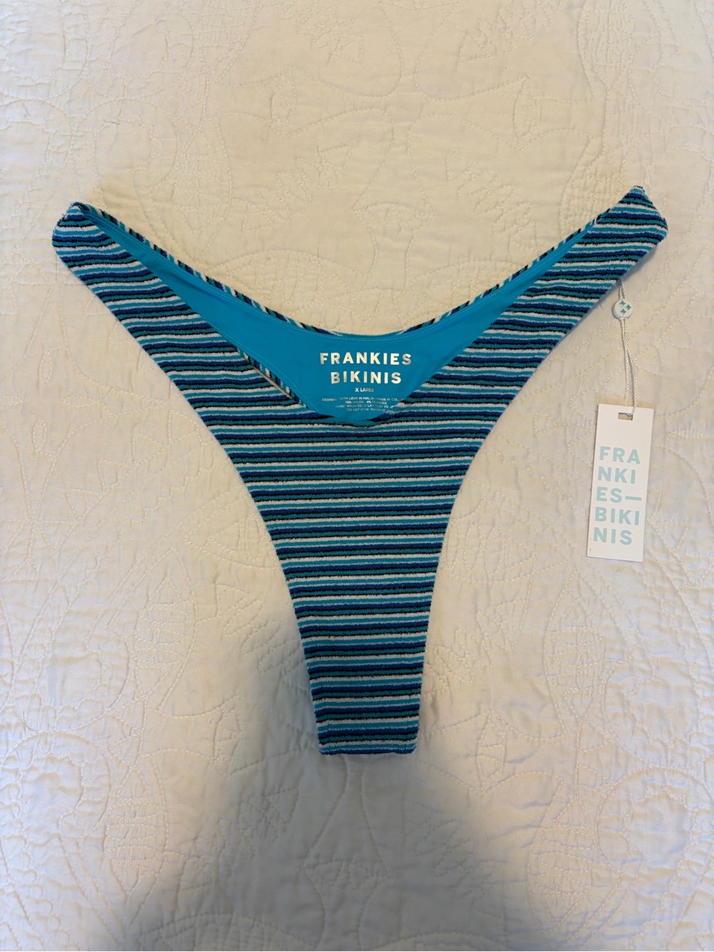 Frankies Bikinis- Thong Bikini Bottoms